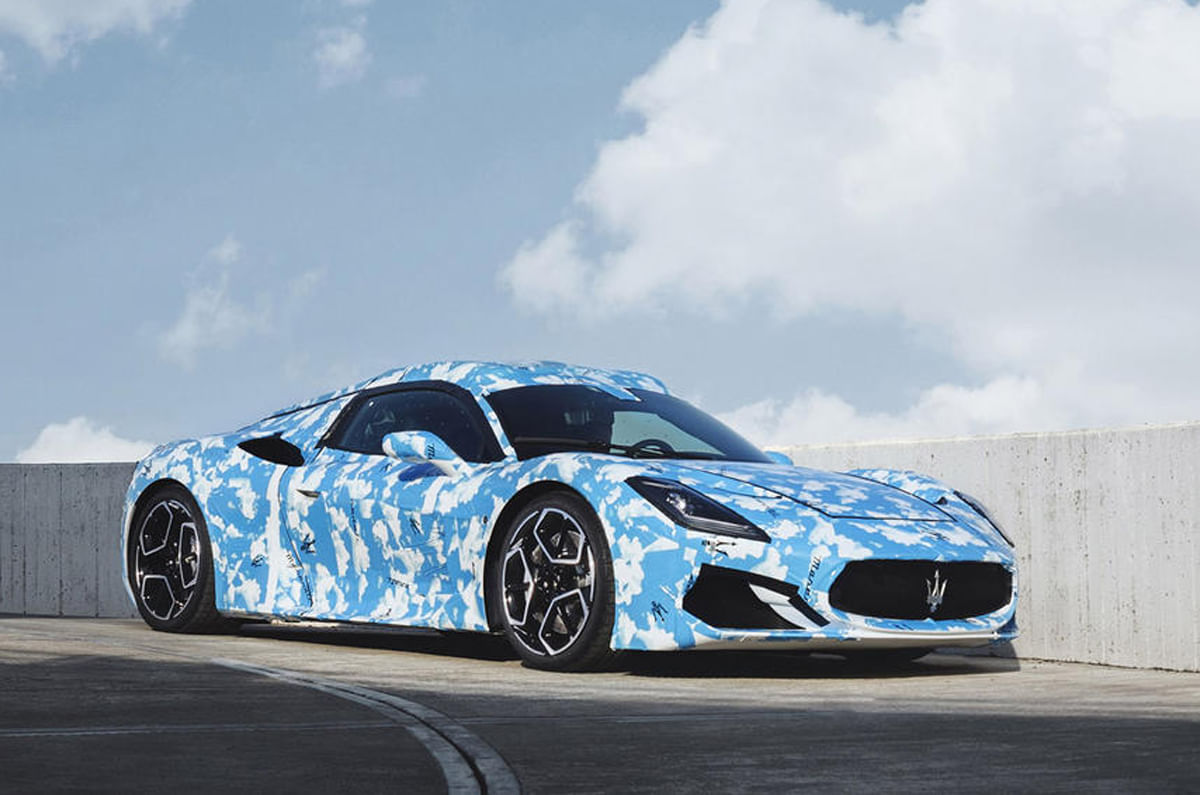 MC20-based open-top Maserati Cielo unveiling on May 25